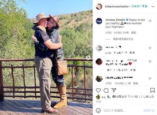 アルベール2世大公は、発表の2日前にラジオのインタビューに応じていた