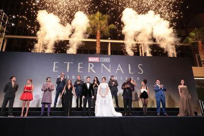 『エターナルズ』のワールドプレミアにキャスト＆スタッフ陣が一挙集結！