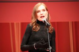 第34回東京国際映画祭でコンペティション部門の審査委員長を務めるイザベル・ユペール