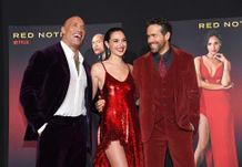 『レッド・ノーティス』のワールドプレミアが開催！