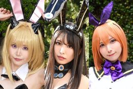 「GANTZ」のバニーガール風コスプレをはじめ、話題作のヒロインに扮した美女レイヤーを大特集！