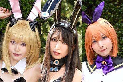 「GANTZ」のバニーガール風コスプレをはじめ、話題作のヒロインに扮した美女レイヤーを大特集！