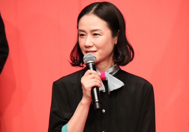 『あなたの番です 劇場版』完成報告会に出席した原田知世