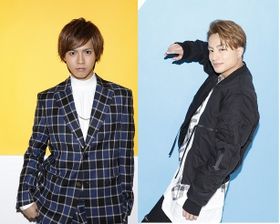 片寄涼太(左)と白濱亜嵐(右)