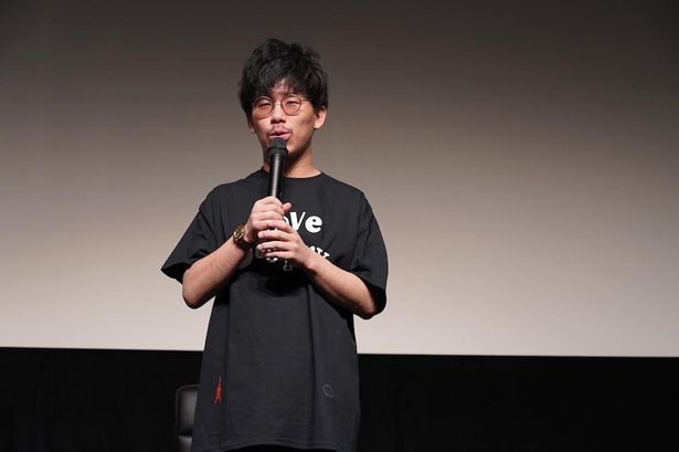 MOVIE WALKER PRESSプレゼンツ『真夜中乙女戦争』独占試写会ティーチインに登壇した二宮健監督