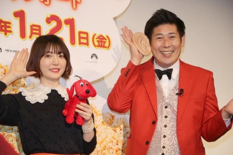 花澤香菜、「韓流ドラマの吹替えをやってみたい」ヒョンビン愛も告白『でっかくなっちゃった赤い子犬 僕はクリフォード』試写会