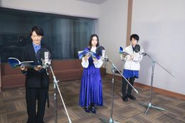 息ぴったりの掛け合いを披露！『ブルーサーマル』アフレコ現場に潜入