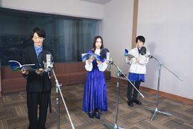 息ぴったりの掛け合いを披露！『ブルーサーマル』アフレコ現場に潜入