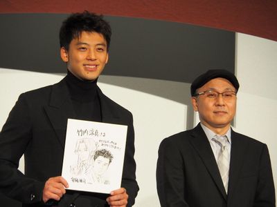 『鹿の王』初日舞台挨拶に竹内涼真、安藤雅司監督が登壇！