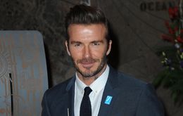 新たな家族を迎え入れたベッカム一家