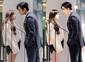 原作とそっくり似ていて話題になっている「社内お見合い」のキム・セジョンとアン・ヒョソプ