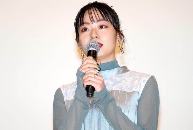 『牛首村』大ヒット御礼ティーチインイベントに登壇した莉子