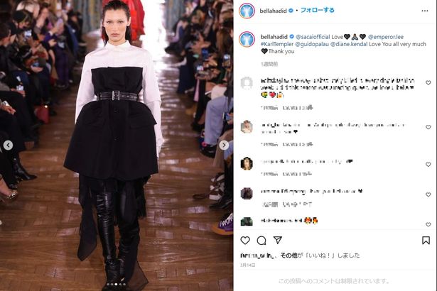 スーパーモデルとして活躍するベラ・ハディッド