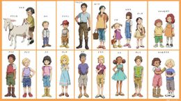 『機動戦士ガンダム ククルス・ドアンの島』“島の子どもたち”の設定画が公開