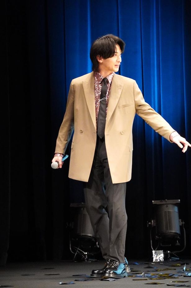 『流浪の月』完成披露試写会の様子