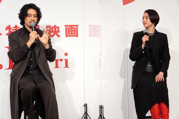 『シン・ウルトラマン』完成報告会の様子