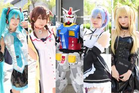 人気キャラクターに扮した、美麗コスプレイヤーが大集結！