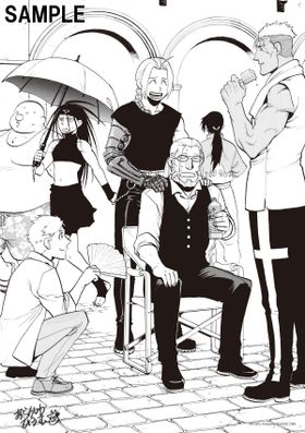 5月27日(金)～29日(日)に先着で、キャラクターたちの撮影風景をイメージした描き下ろしイラストカードを配布