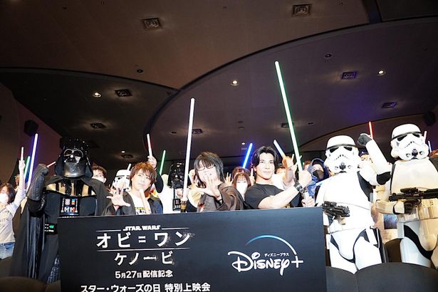 『スター・ウォーズ　エピソード3／シスの復讐』特別上映イベントの様子