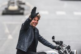 パリで『MI6』を撮影中のトム・クルーズ