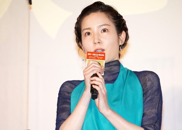 『鋼の錬金術師 完結編 復讐者スカー』公開記念舞台挨拶に登壇した蓮佛美沙子
