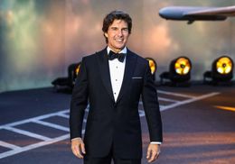 トム・クルーズの元カノが新作のロンドンプレミアに