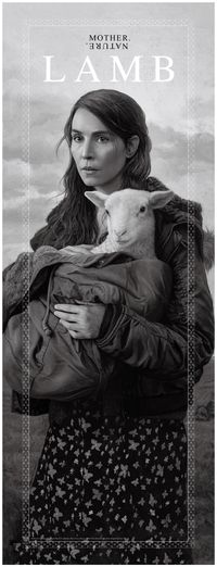 映画「LAMB／ラム」サイン入りポスター オルタナティブポスター　二枚セット 映画『LAMB／ラム』の日本公式グッズ第二弾発表！ ヒグチユウコ