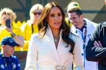 メーガン妃、父親の入院中にBBQ