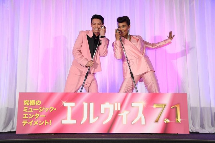 笠松将とCrystal Kayが50年代風ファッションで登場！“ロックの日”に『エルヴィス』ジャパンプレミアが開催