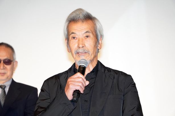 『峠 最後のサムライ』公開御礼舞台挨拶に登壇した田中泯
