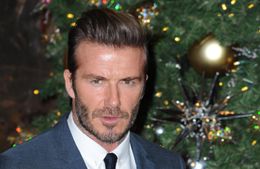 デイヴィッド・ベッカムが娘のハーパーとヴェネチアでイベントに出席