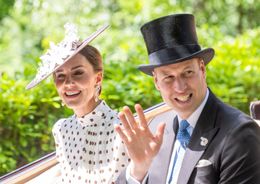 ウィリアム王子一家、ヘリコプターでバケーションに出発