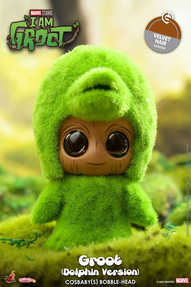 愛らしすぎる！様々なグルートが手のひらサイズのフィギュアに(「【コスベイビー】『アイ・アム・グルート』[サイズＳ]グルート(ドルフィン)」)