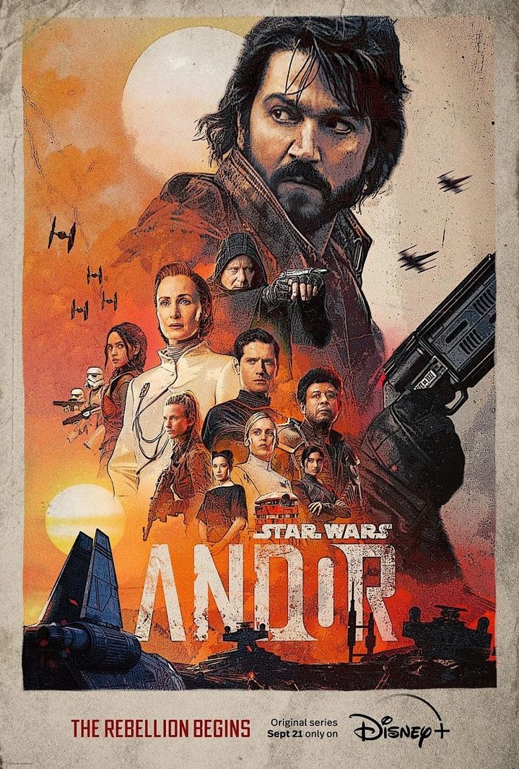 キャシアン・アンドー　スターウォーズセレブレーション ポスター 非売品&おまけ スター・ウォーズ：キャシアン・アンドー (TV Series 2022-2025