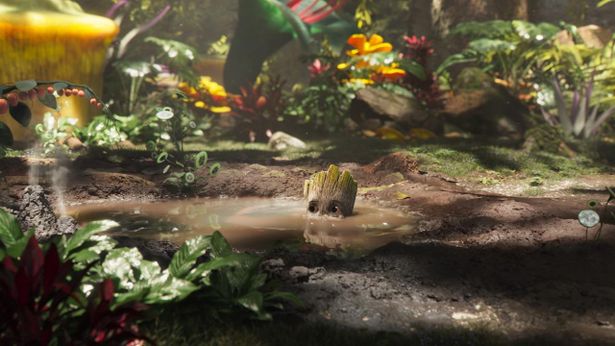 ガーディアンズ・オブ・ギャラクシーのメンバーで、身長25センチの小さな木“ベビー・グルート”