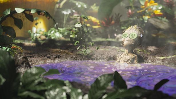 【写真を見る】MCUイチの愛されキャラに癒される！マイペースなベビー・グルートのハチャメチャな日常にほっこり