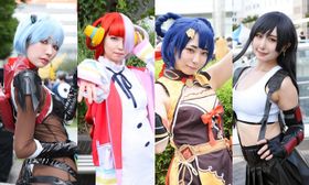 「ONE PIECE FILM RED」のウタをはじめ、人気アニメやゲームのキャラクターに扮したコスプレイヤーがずらり！
