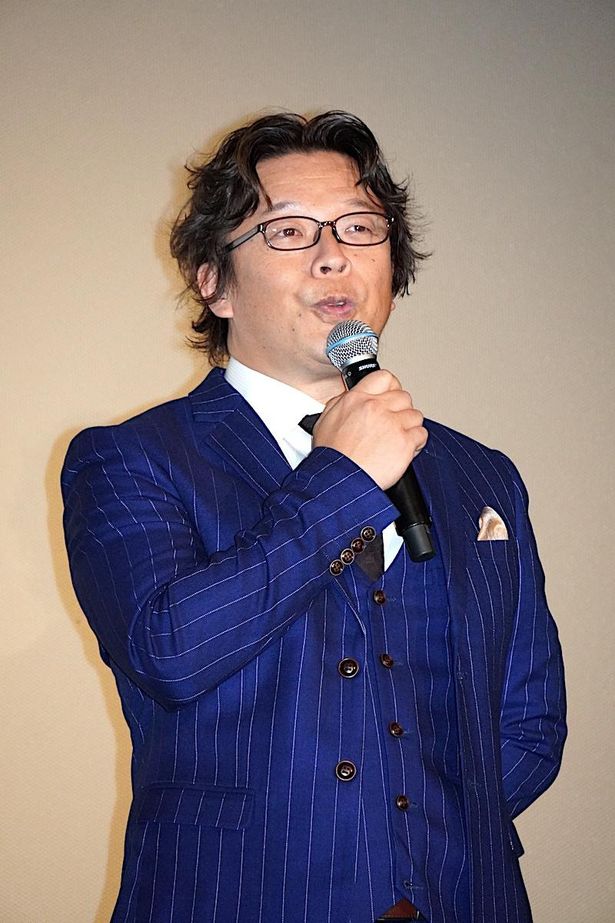 『アキラとあきら』初日舞台挨拶に登壇した三木孝浩監督