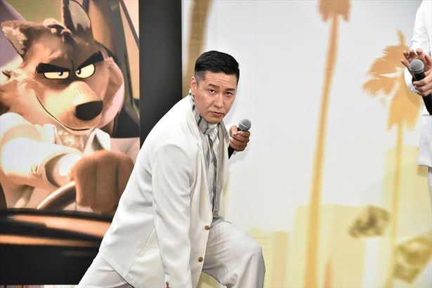 『バッドガイズ』日本語吹き替え版完成披露試写会の様子