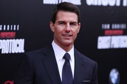 トム・クルーズがヘリコプターでニューヨークへ