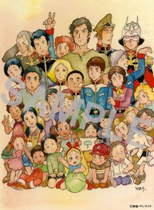法人早期予約特典「安彦良和描き下ろしイラスト使用 A4ビジュアルシート」
