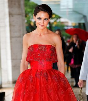 こちらも今年5月、ニューヨークで行われたイベントに出席したケイティ・ホームズ