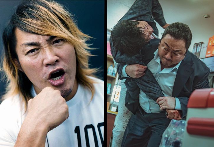 新日本プロレス・棚橋弘至が『犯罪都市 THE ROUNDUP』を語る！マ・ドンソクとの仮想マッチを妄想？「足関節を細かくねらえれば倒せる」