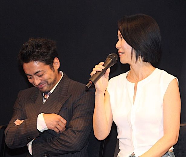 山田孝之、河瀬直美監督との登壇に笑顔！