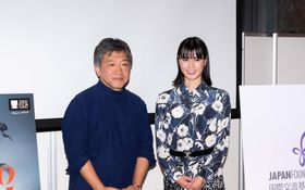 第35回東京国際映画祭「交流ラウンジ」に是枝裕和監督と橋本愛が登場！