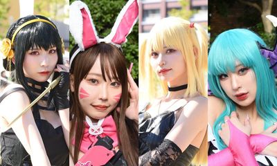 「チェンソーマン」をはじめ、人気アニメやゲームのキャラクターに扮したコスプレイヤーがずらり！