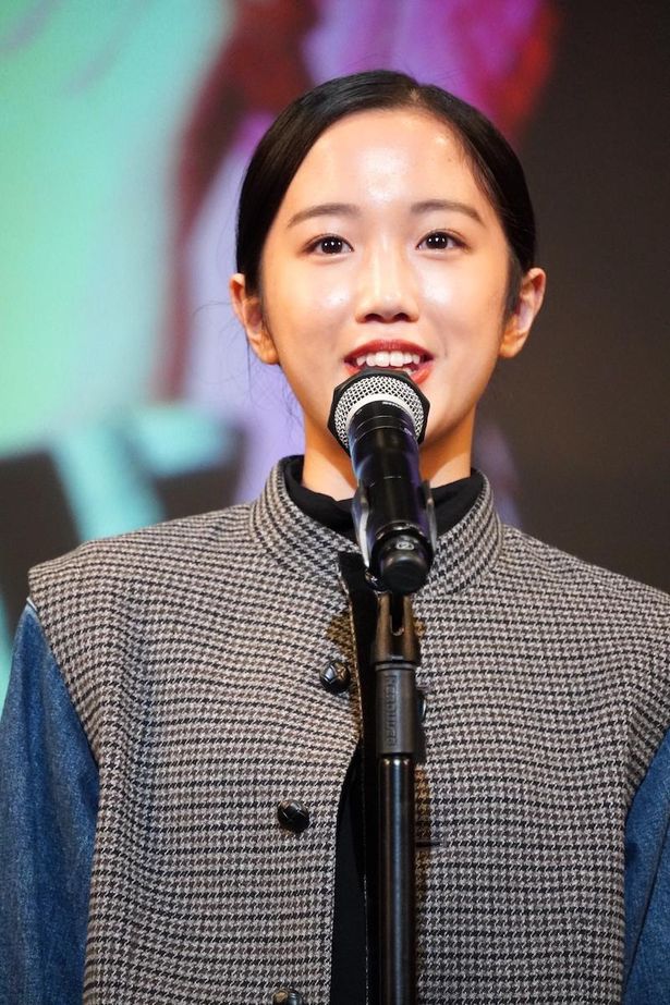 ミュージカル賞を受賞した山戸穂乃葉さん