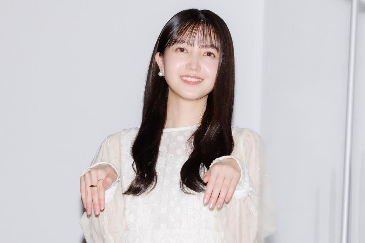 乃木坂46の久保史緒里、主演映画の備後弁を披露で赤面