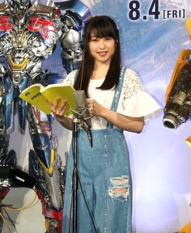 今回が声優初挑戦の桜井日奈子