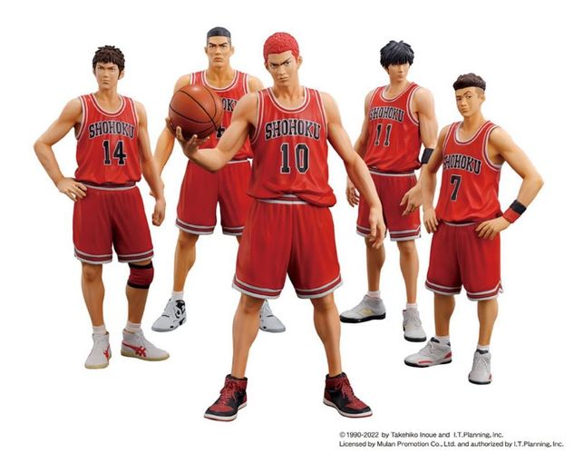 フィギュアで集めたい「SLAM DUNK」の湘北バスケ部メンバー フィギュアで集めたい「SLAM DUNK」の湘北バスケ部メンバー
